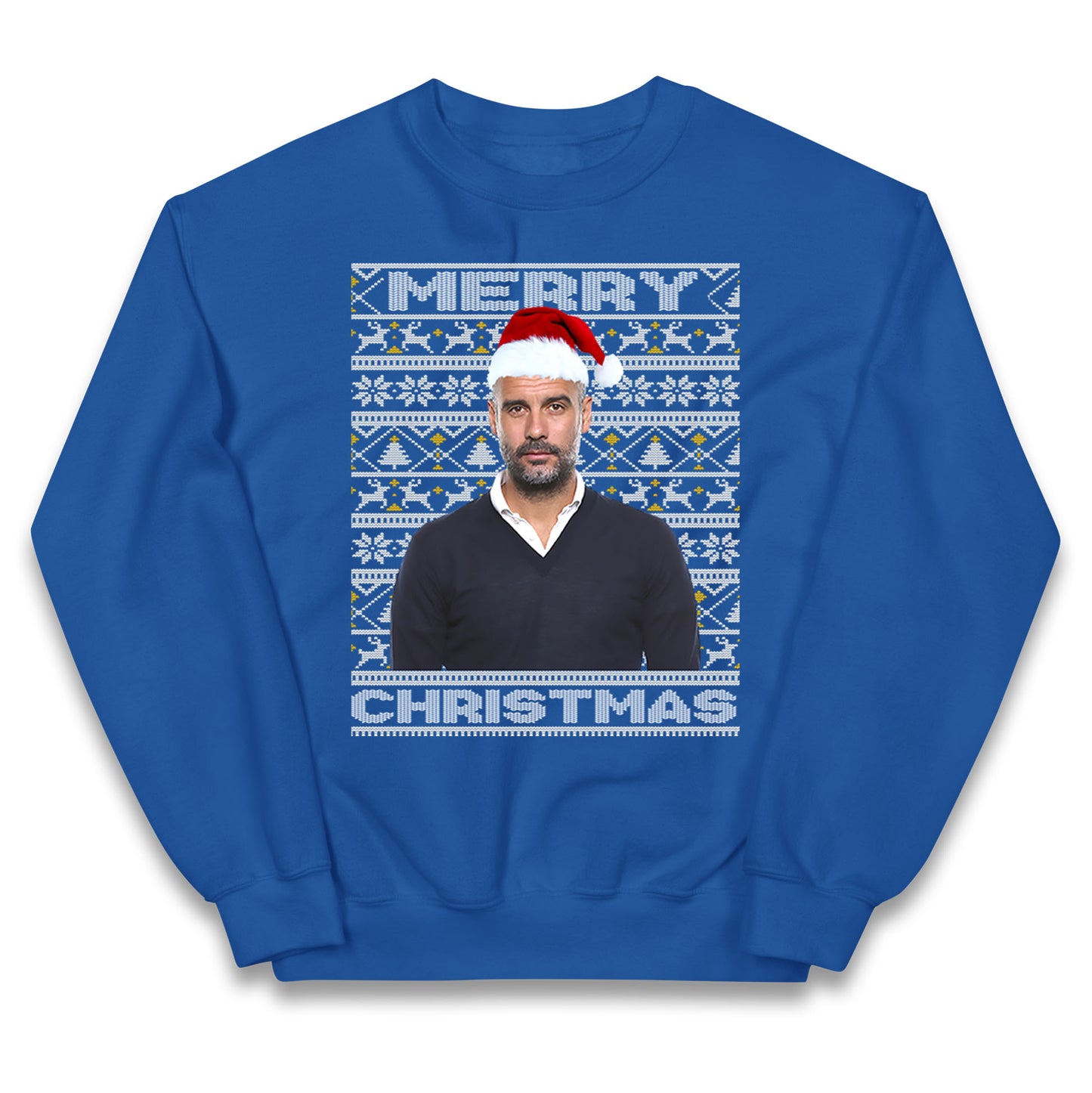 pep guardiola christmas jumper