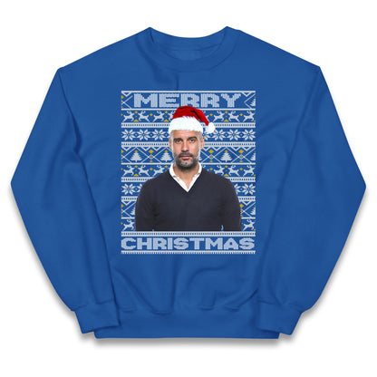 pep guardiola christmas jumper