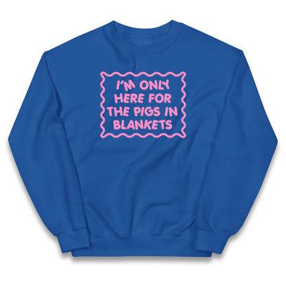 Pigs In Blankets Christmas Kids Jumper