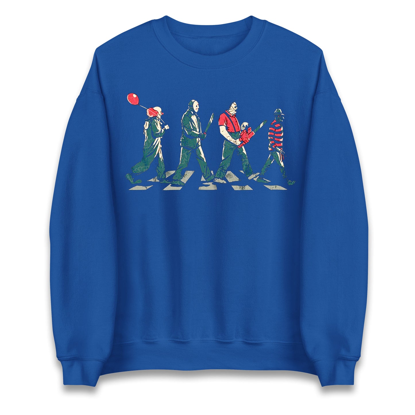 Horror Characters Friends Spoof Halloween Unisex Sweatshirt