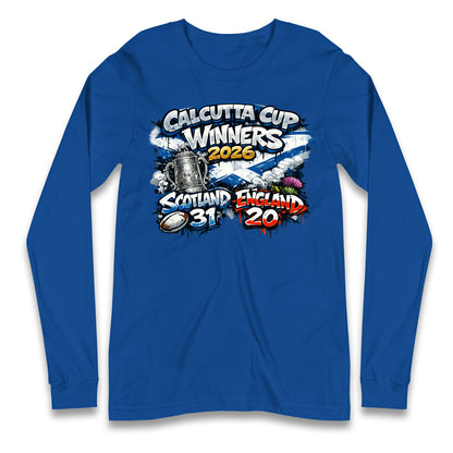 Scotland Calcutta Cup Winners 2026 Longsleeve T Shirt