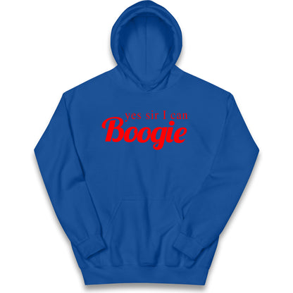 Yes Sir I Can Boogie Kids Hoodie