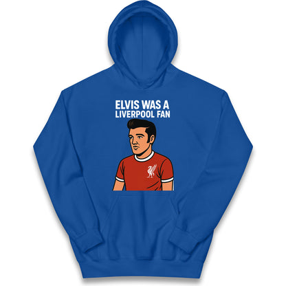 Elvis Was A United Fan Kids Jumper