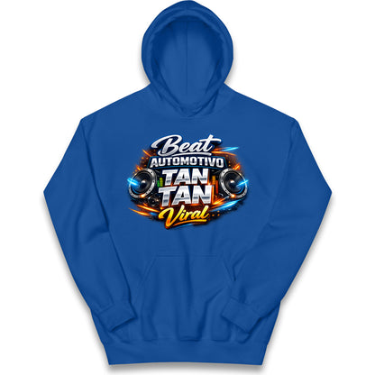 Beat Automotivo Tan Tan Tan Viral WZ Beat Kids Hoodie