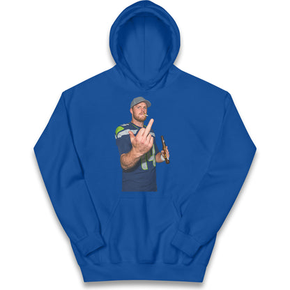 Steve Darnold Superbowl 2026 Kids Hoodie