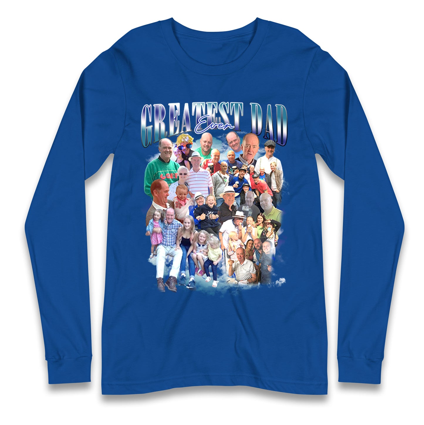 Fathers Day Personalised Longsleeve T Shirt