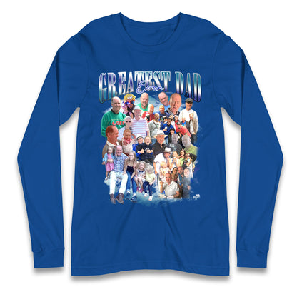 Fathers Day Personalised Longsleeve T Shirt