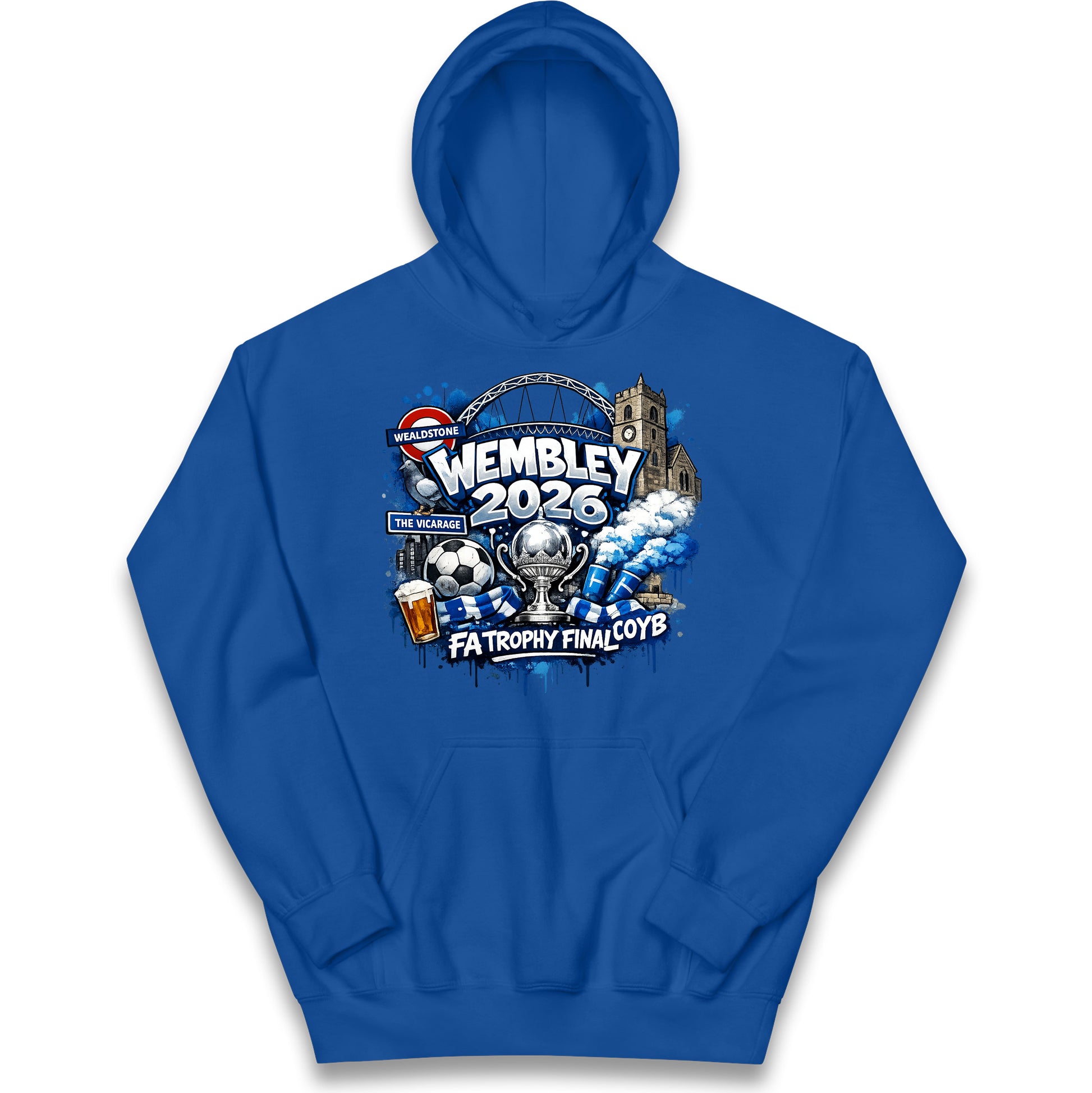 Wealdstone FA Trophy Final Wembley 2026 | Buy FA Trophy Wear Kids Hoodie 