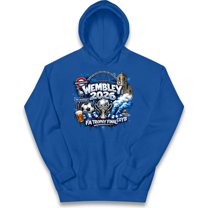 Wealdstone FA Trophy Final Wembley 2026 | Buy FA Trophy Wear Kids Hoodie 