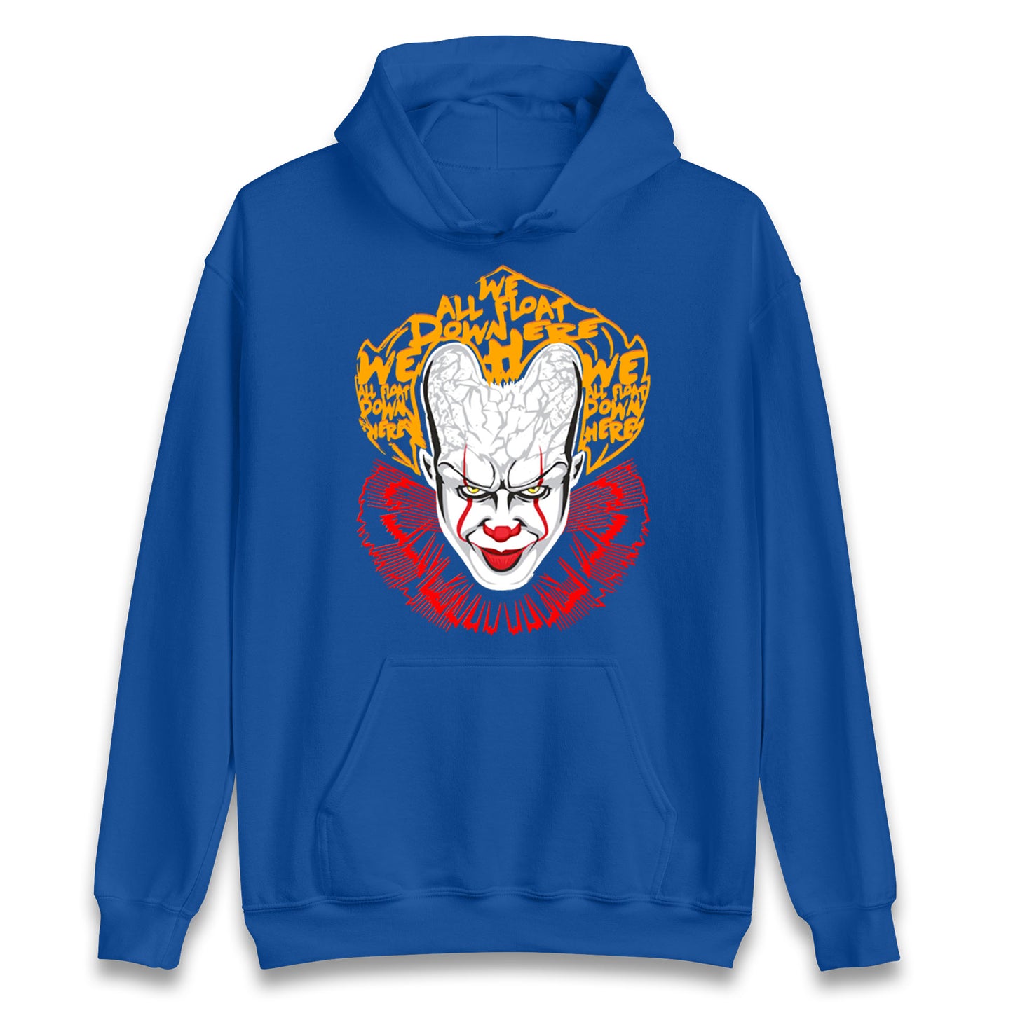 Pennywise Scary Clown Halloween Hoodie
