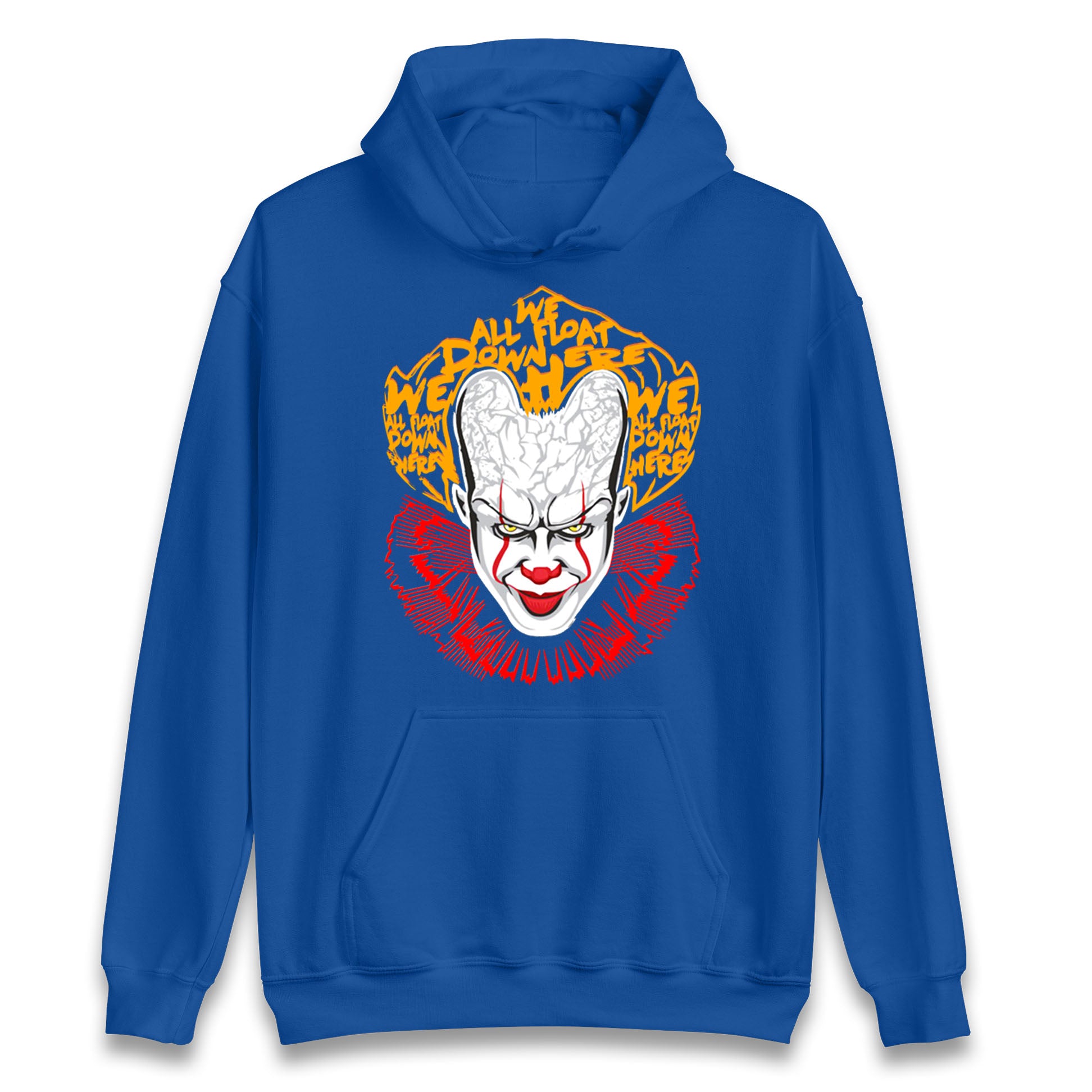 Pennywise Scary Clown Halloween Hoodie
