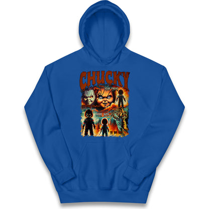 Chucky Doll Good Guys Halloween Bootleg Kids Hoodie
