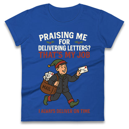 Royal Mail Christmas Ladies T Shirt