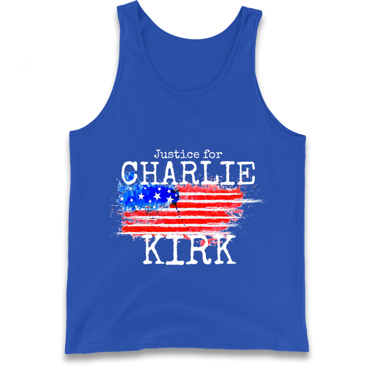 Justice For Charlie Kirk Tank Top