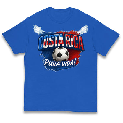 Costa Rica Retro World Cup Kids T Shirt 