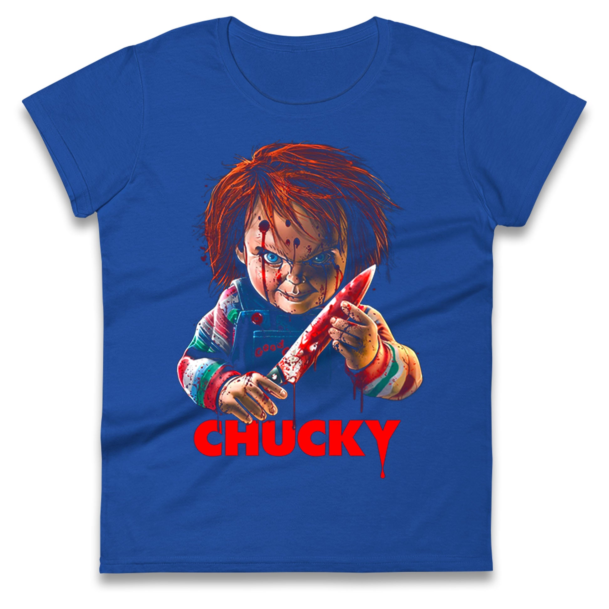 Chucky Childs Play Ladies T Shirt 
