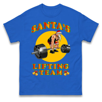 bodybuilding gym christmas t shirt