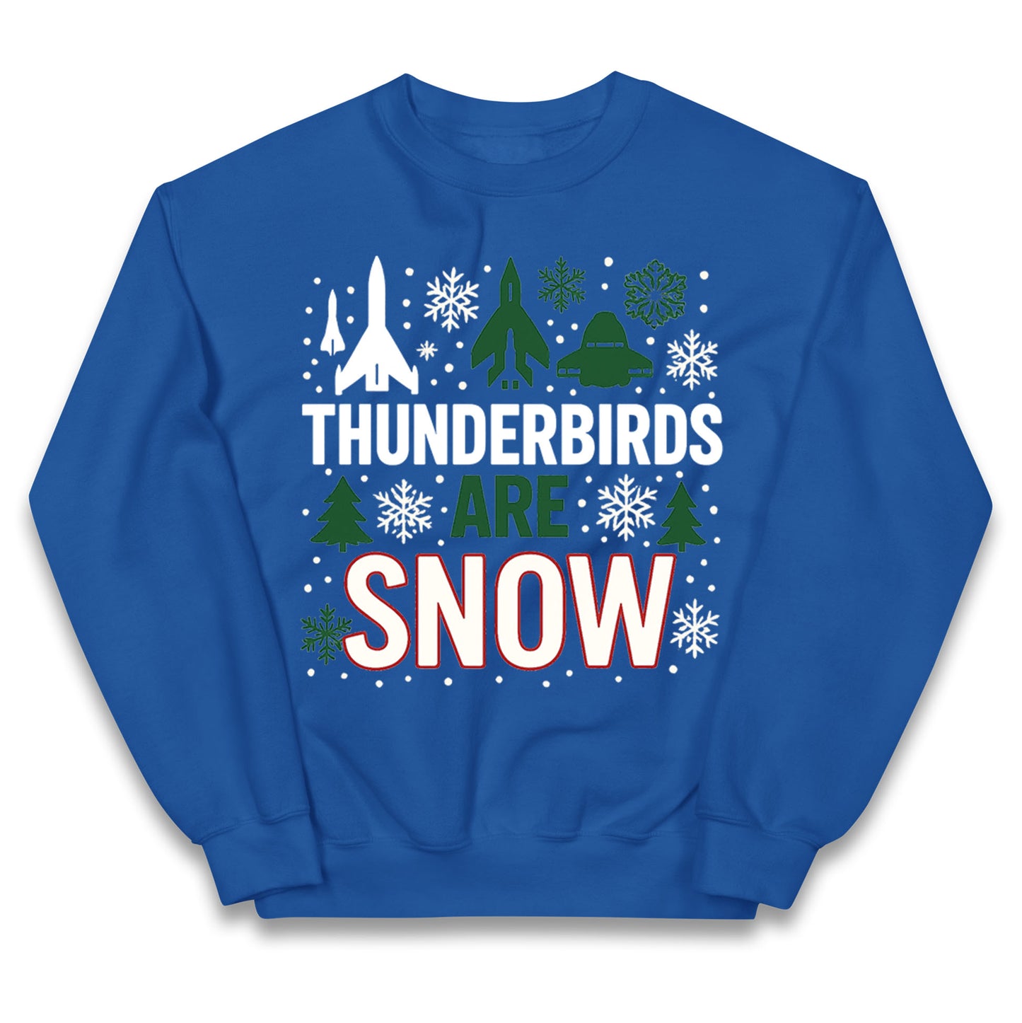 Thunderbirds Christmas Kids Jumper