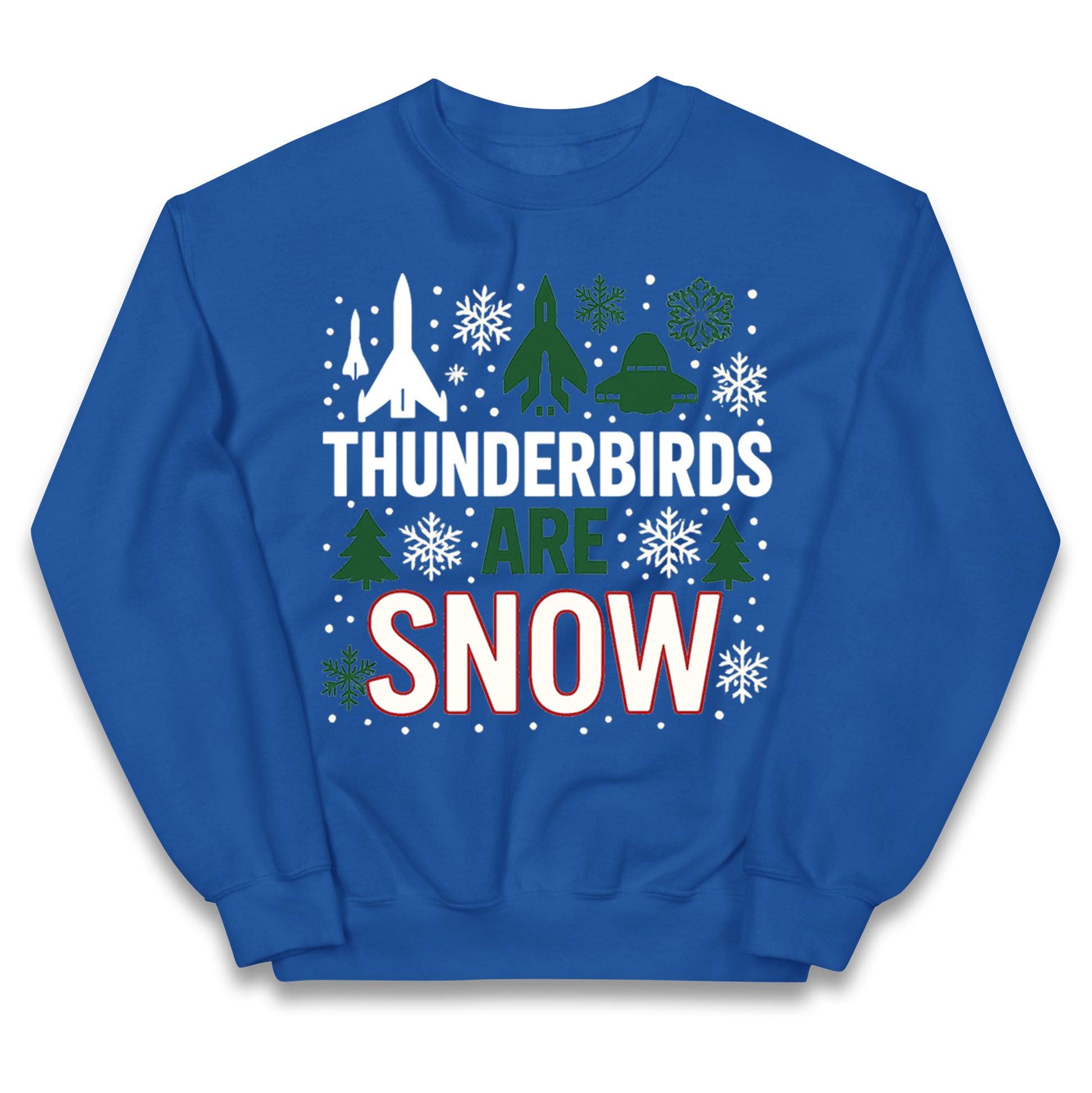 Thunderbirds Christmas Kids Jumper