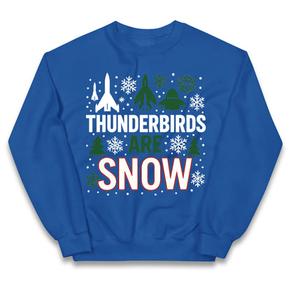 Thunderbirds Christmas Kids Jumper