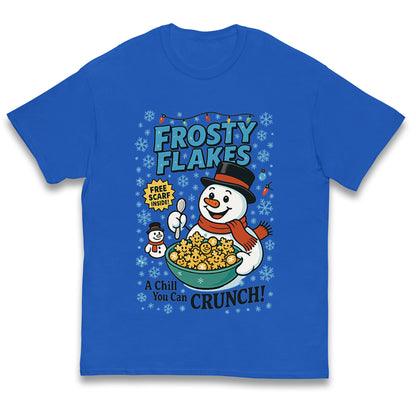 Snowman Christmas Kids T Shirt