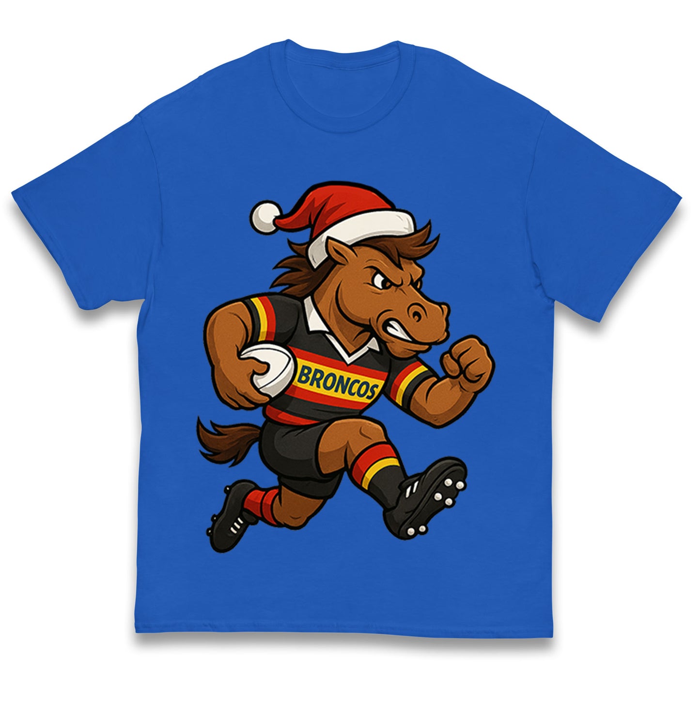 London Broncos Christmas Kids T Shirt