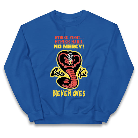 Cobra Kai Never dies Kids Jumper
