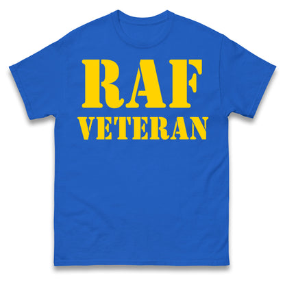 RAF Veteran T Shirt 