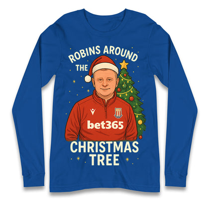Stoke City Christmas Longsleeve T Shirt 