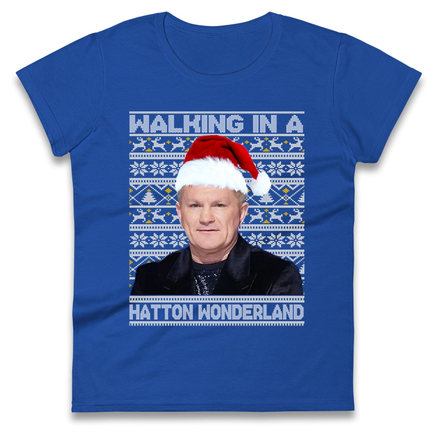 Ricky Hatton Christmas Ladies T Shirt