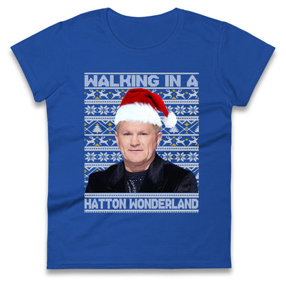 Ricky Hatton Christmas Ladies T Shirt