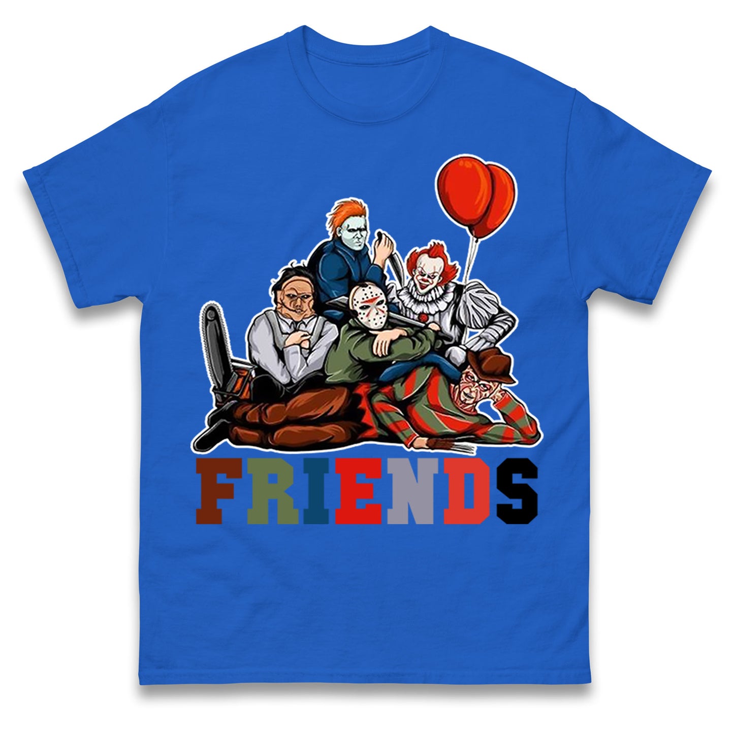 Horror Vintage Characters Friends t shirts
