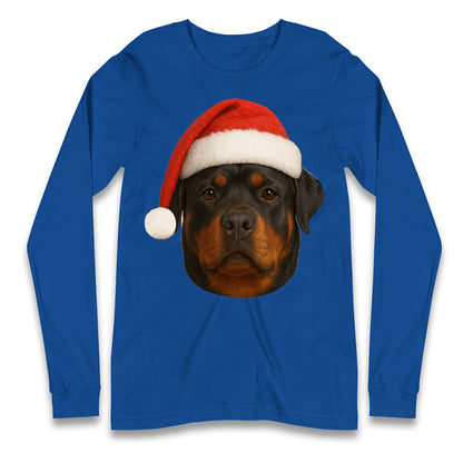Rottweiler Christmas Longsleeve T Shirt 