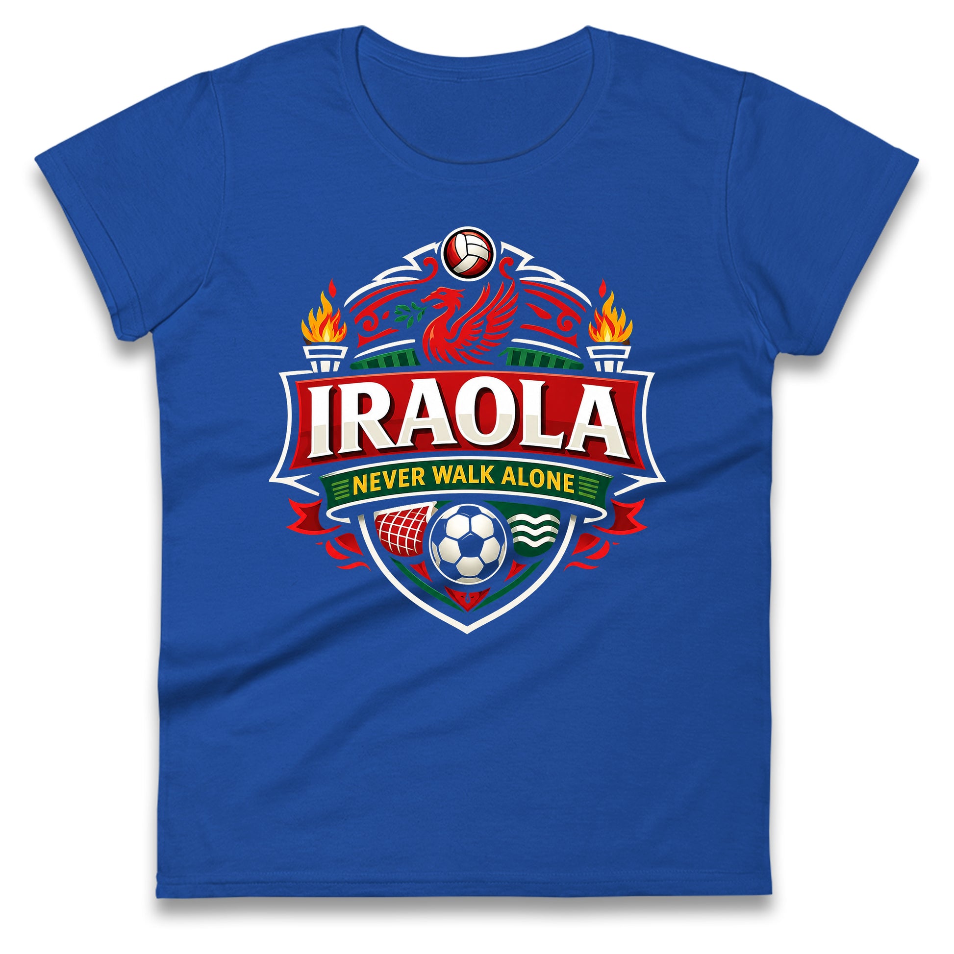 Andoni Iraola Never Walk Alone Ladies T Shirt