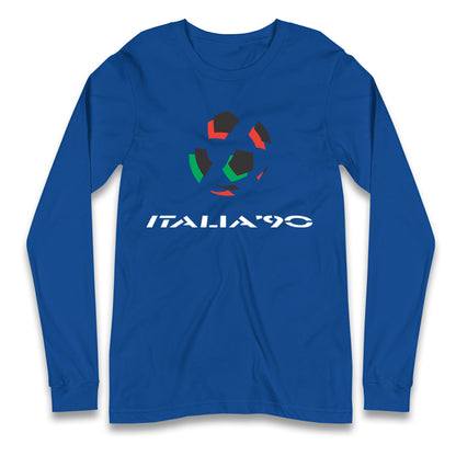 Italia 90 Logo Longsleeve T Shirt