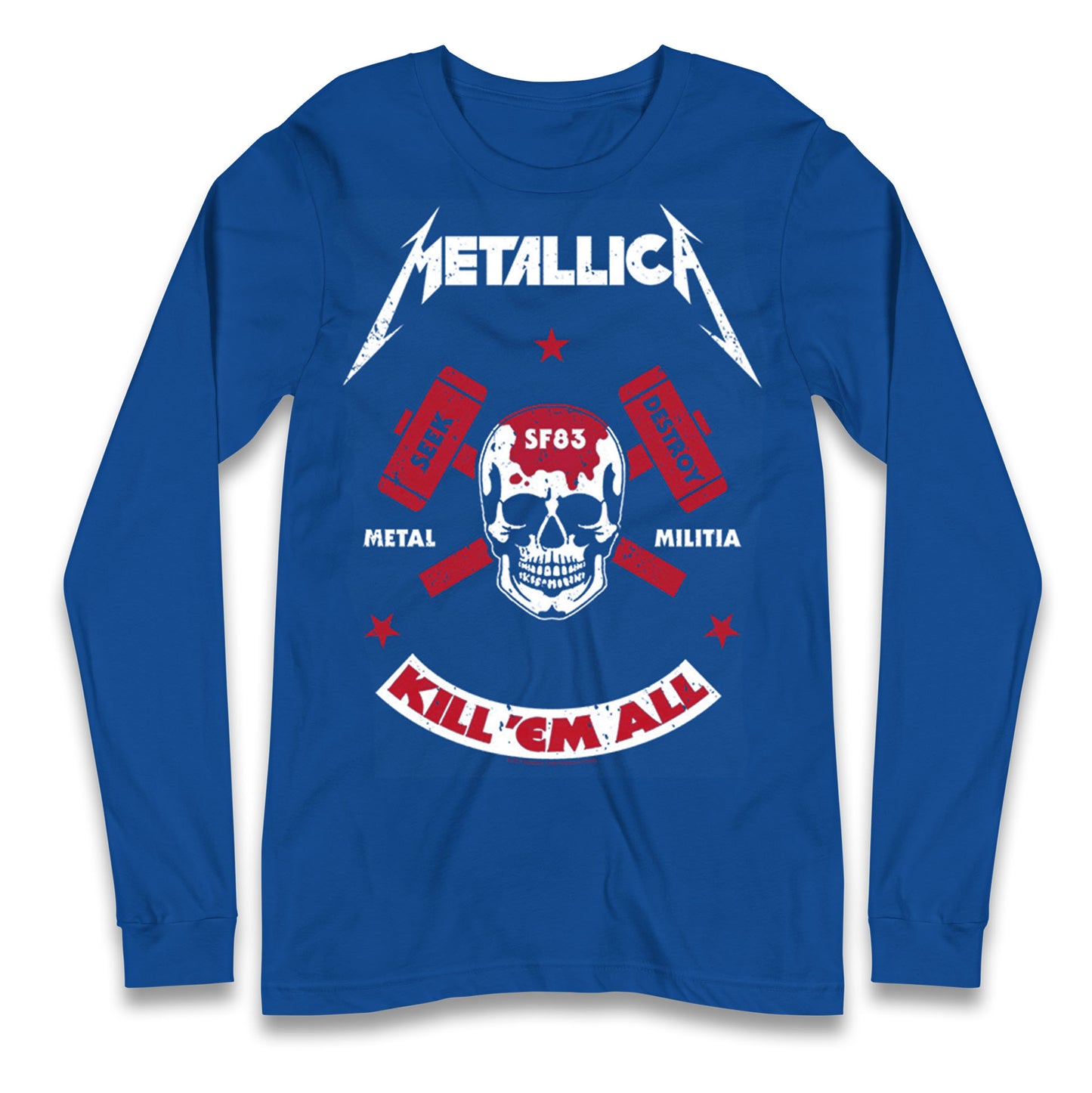 Metallica Seek Destroy Longsleeve T Shirt