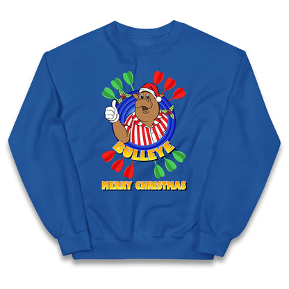 bullseye dartboard christmas jumper