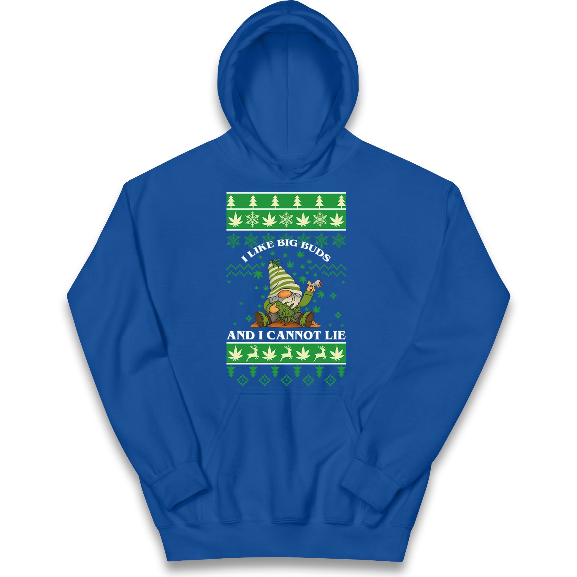 Cannabis Christmas Kids Hoodie