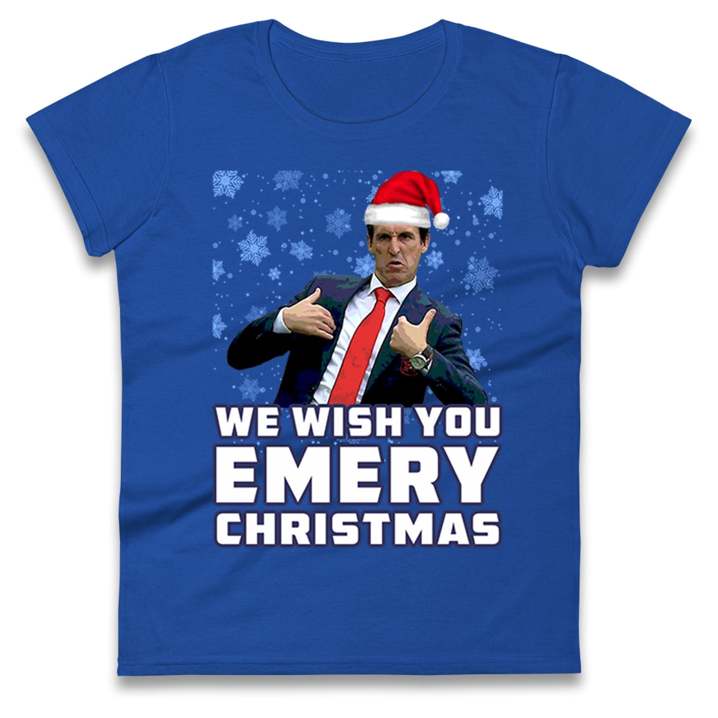 We Wish You Emery Christmas Womens T Shirt