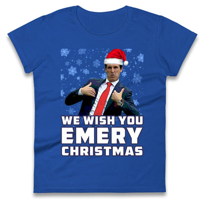 We Wish You Emery Christmas Womens T Shirt