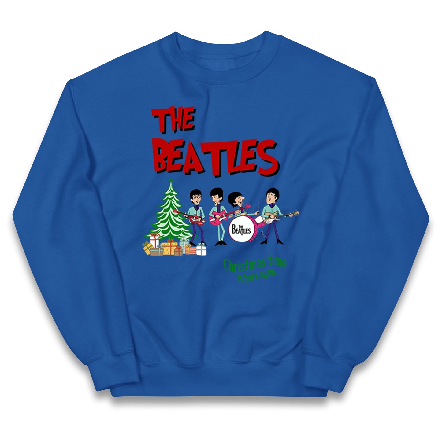 beatles christmas jumper