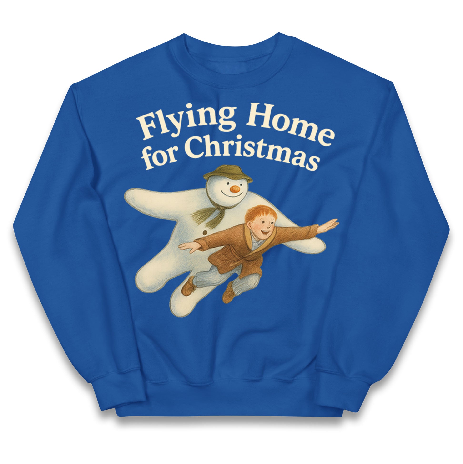 The Snowman Movie Christmas Kids Jumper