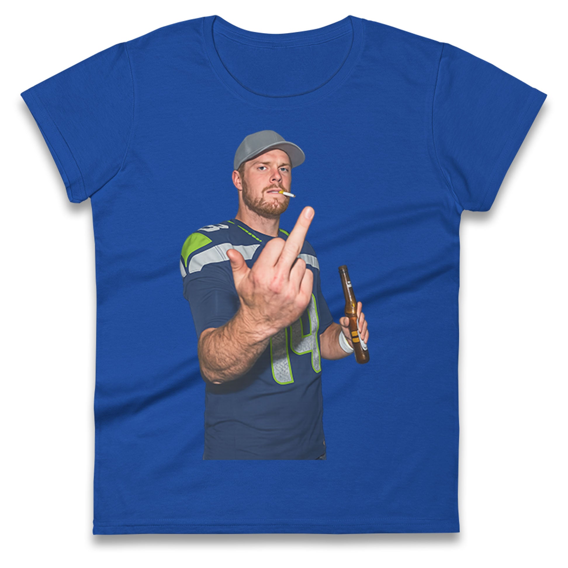 Steve Darnold Superbowl 2026 Ladies T Shirt