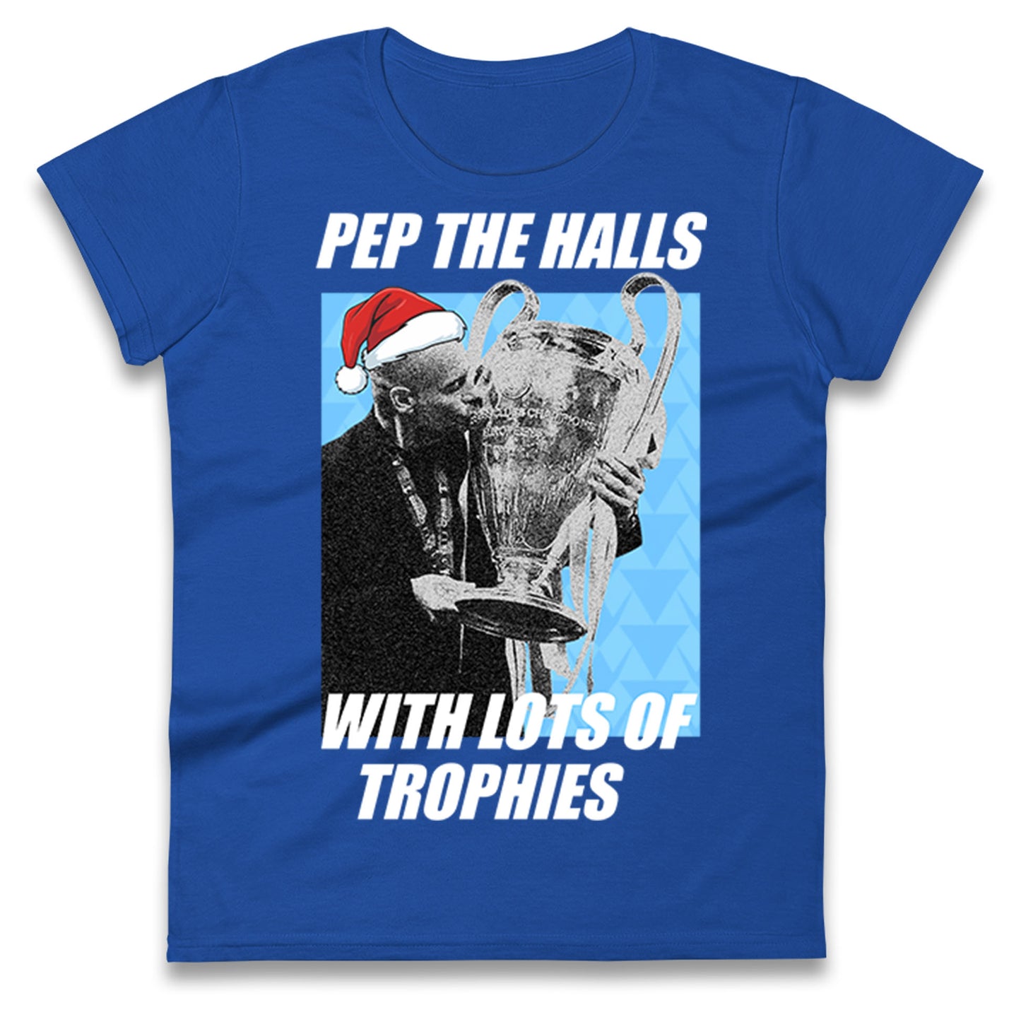 Pep Guardiola Christmas Ladies T Shirt