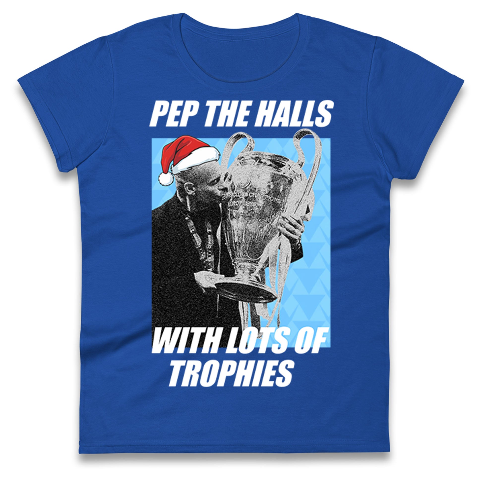 Pep Guardiola Christmas Ladies T Shirt