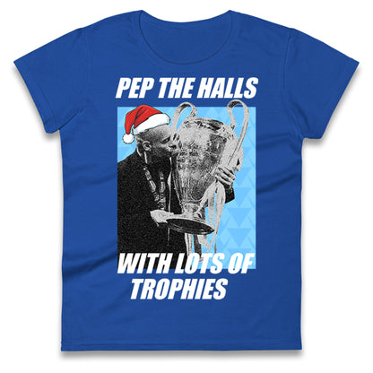 Pep Guardiola Christmas Ladies T Shirt