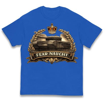 Fear Naught Royal Tank Regiment Kids T Shirt