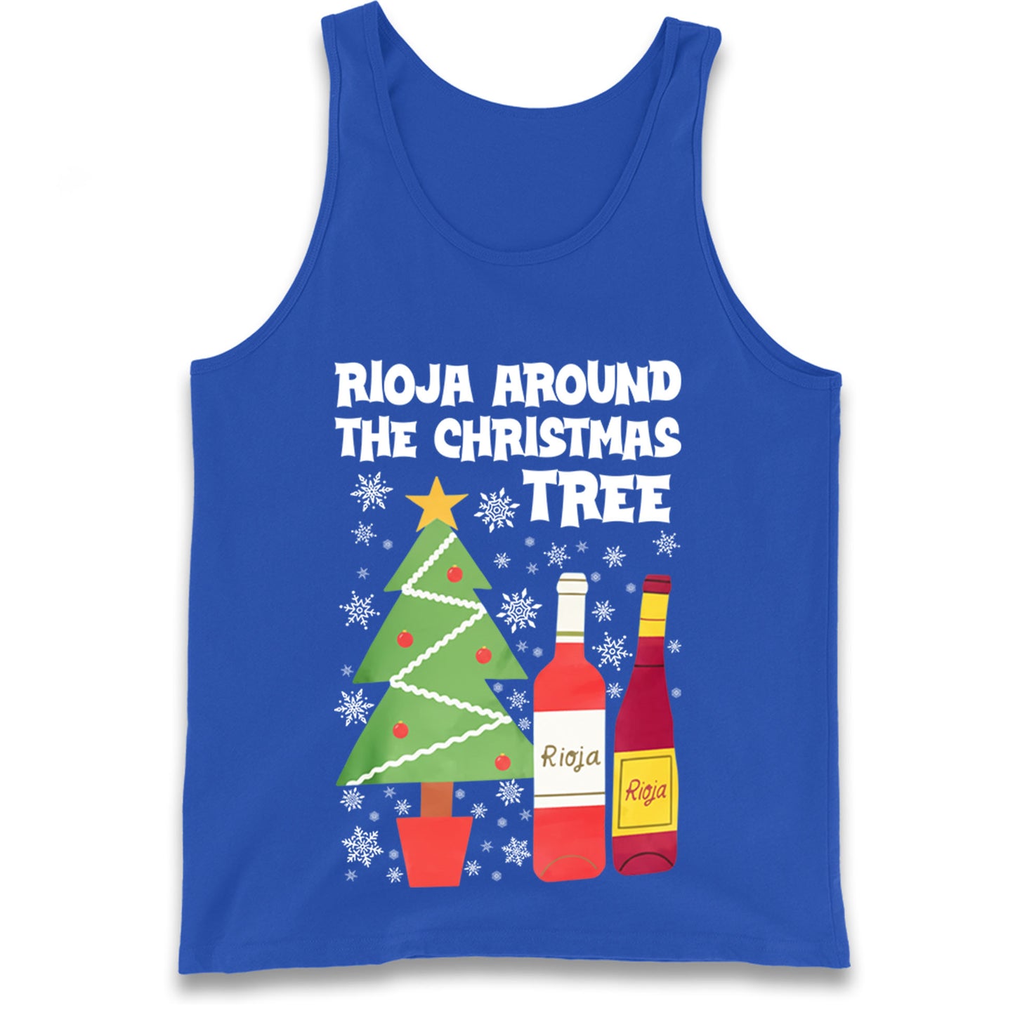 Rioja Wine Christmas Tank Top