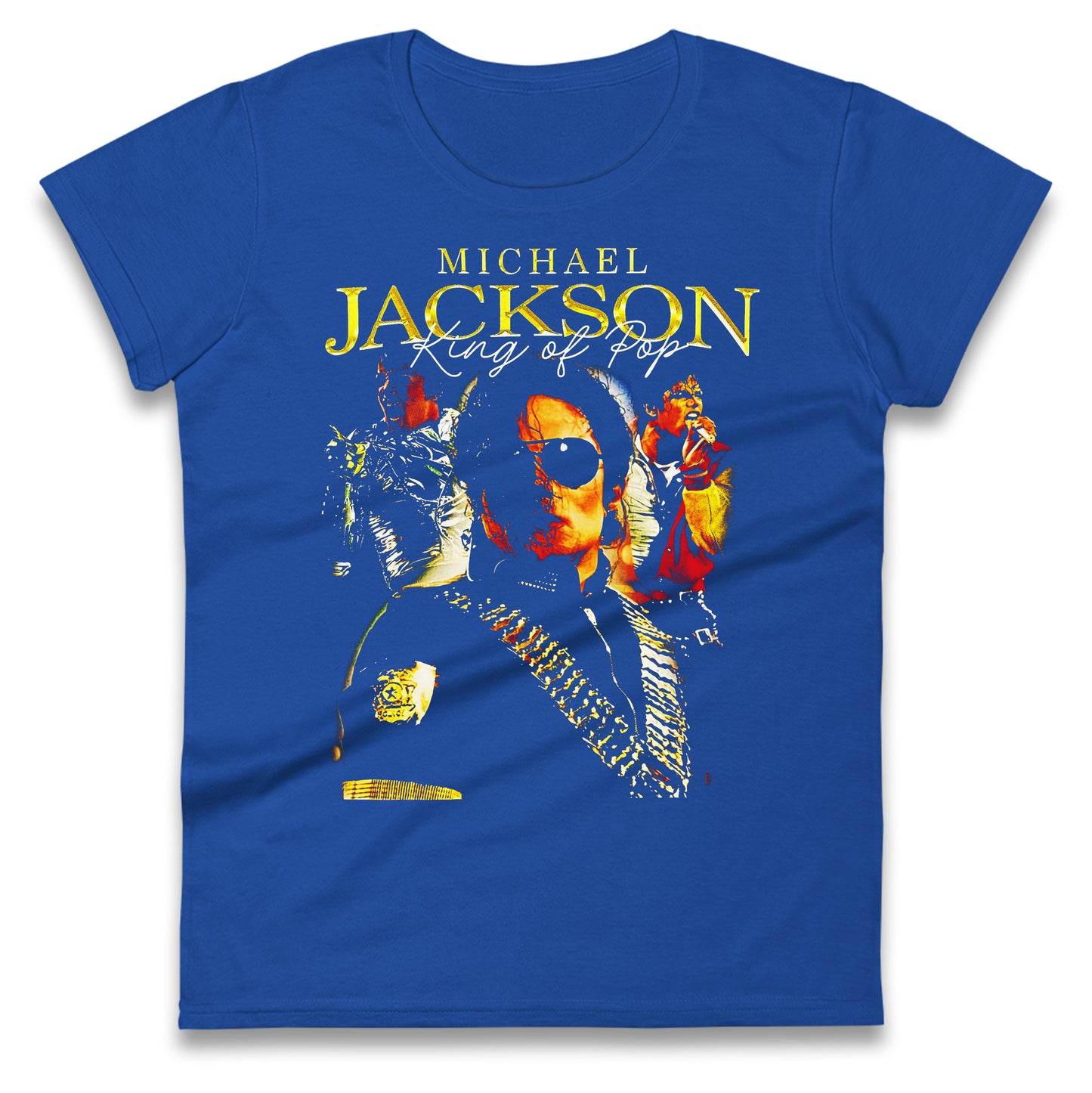 King Of Pop Ladies T Shirt