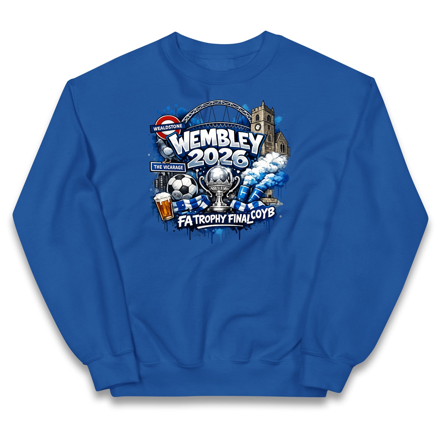 Wealdstone FA Trophy Final Wembley 2026 | Buy FA Trophy Wear Kids Jumper 